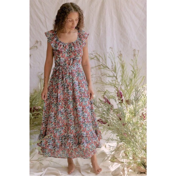 ✨ S O L D ✨ Christy Dawn Colette dress in wild Berry floral xs - Picture 3 of 16